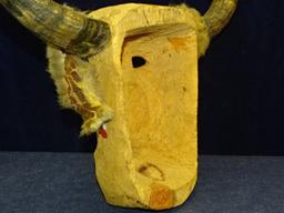 Cherokee Horned Mask