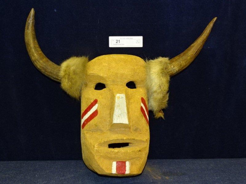 Cherokee Horned Mask