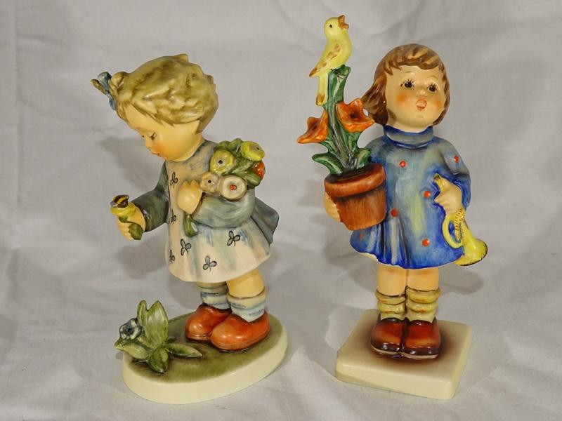 Two Hummel Figurines See Pics.by Goebel