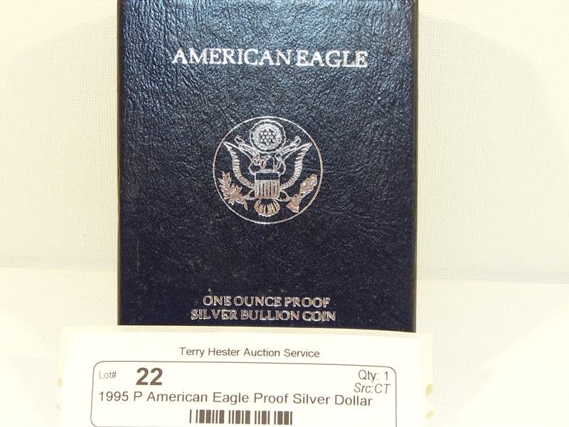 1995 P American Eagle Proof SILVER Dollar