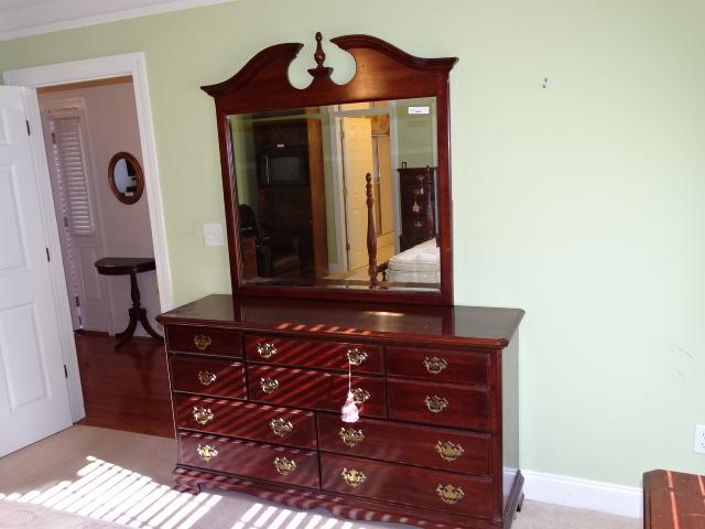 Mahg dresser 63 by 18 with mirror