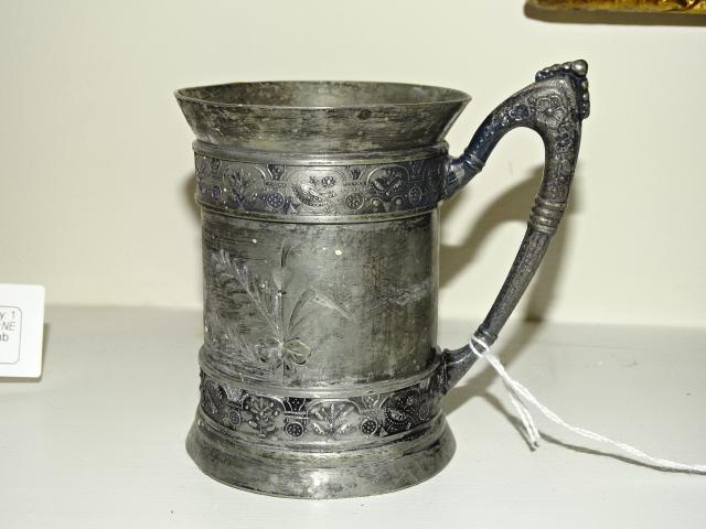 Vintage Silver Plate Mug