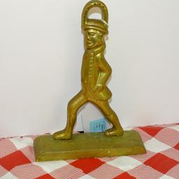 LUX BOND GREEN & STEVENS BRASS FIGURE 9" TALL