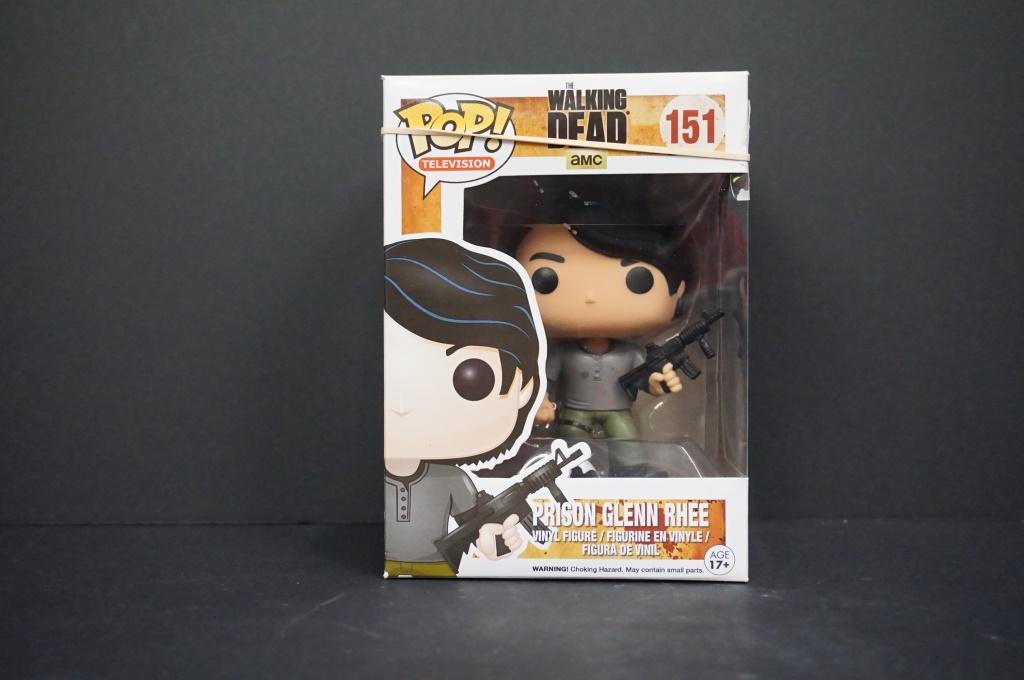 FUNKO POP WALKING DEAD SERIES  PRISON GLENN RHEE