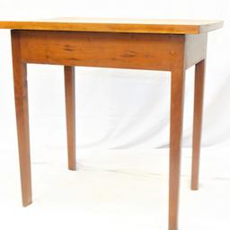 CHERRY PEGGED TABLE 28"X 28" X 21"