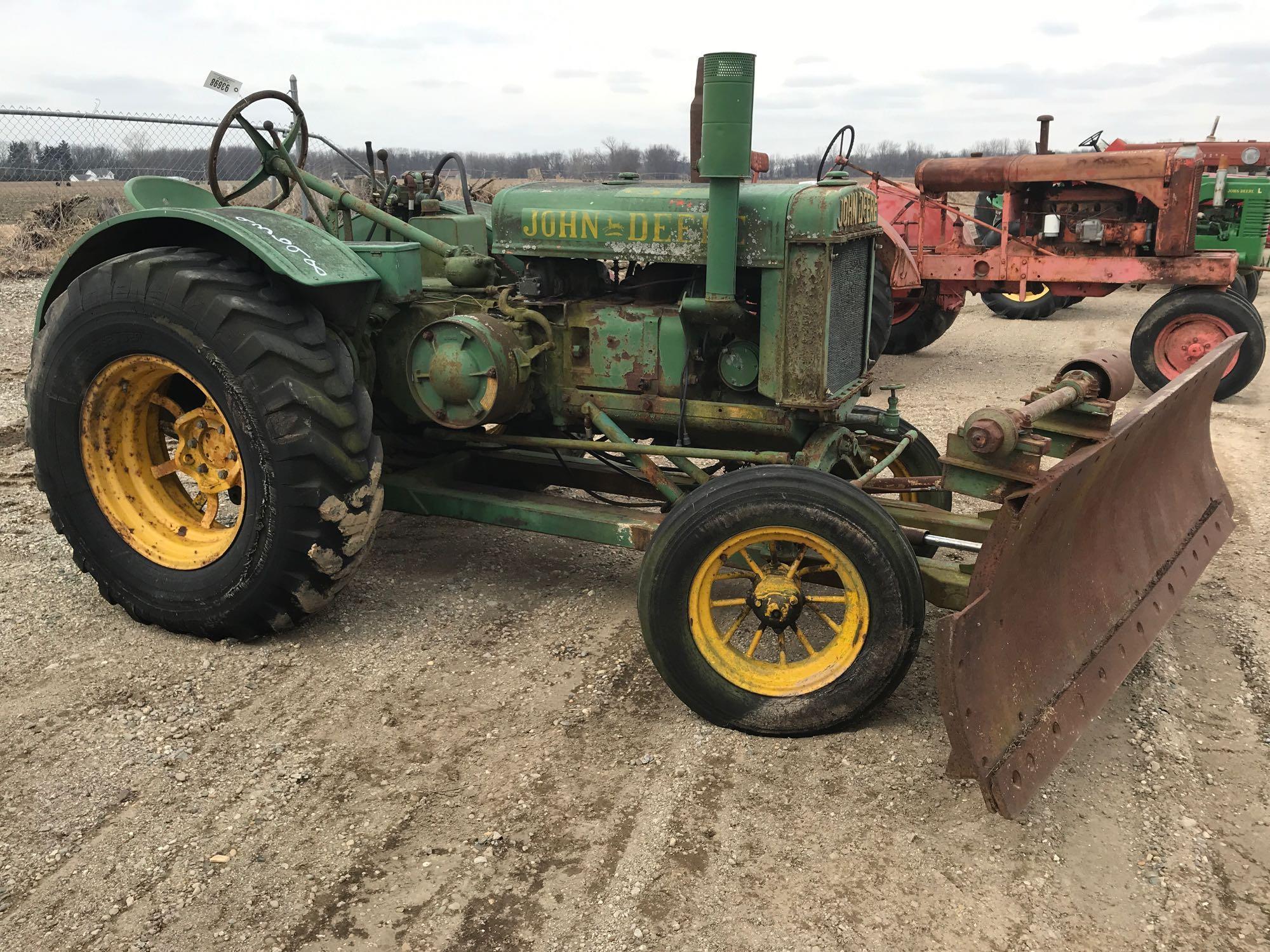 93698- JOHN DEERE GP TRACTOR