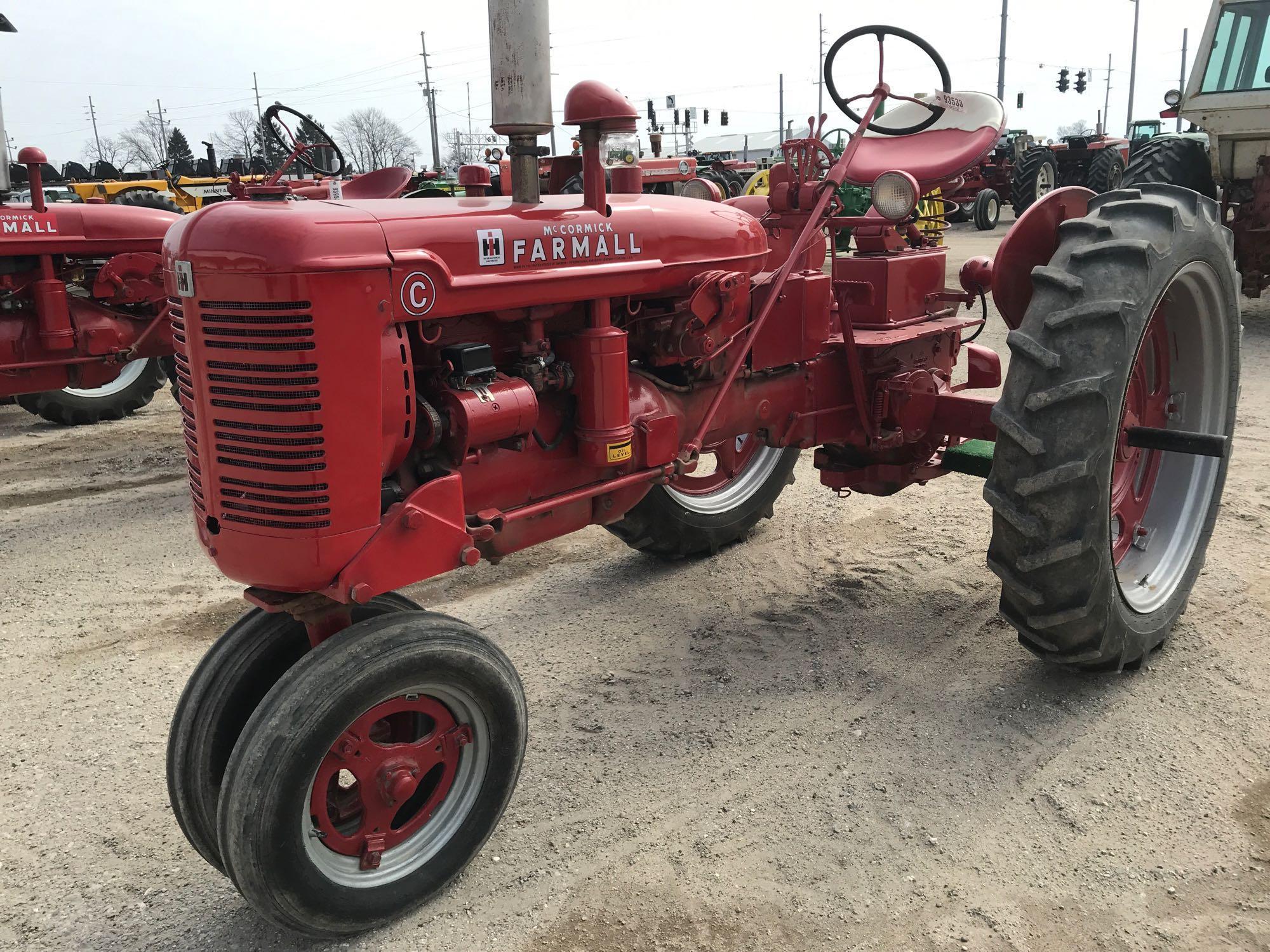 93533- FARMALL C TRACTOR