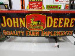 85359 - JD 3 X 9 Single- Sided Porcelain Quality Farm Implement, porcelain