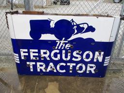 86007 - Ferguson double- sided, porcelain neon sign 6" X 46"