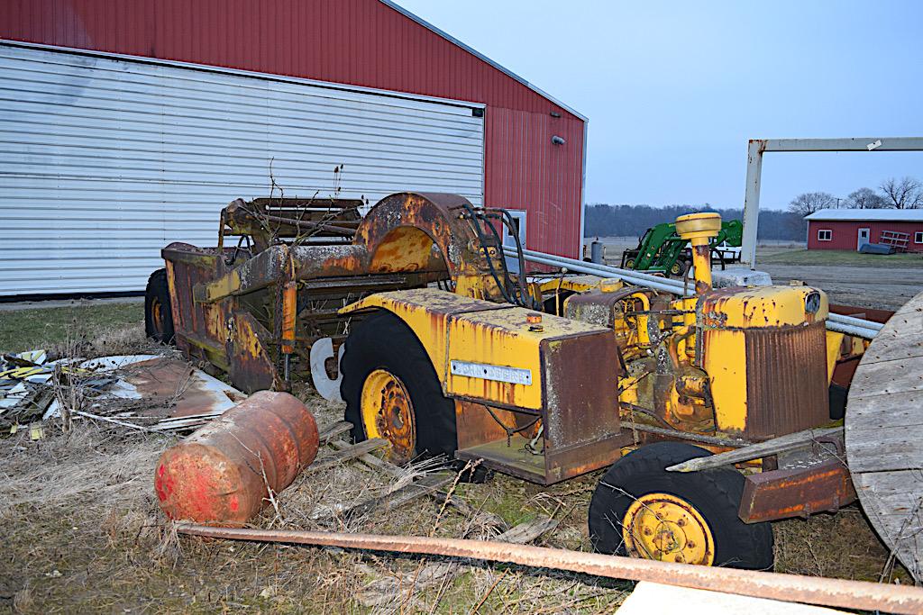 3020 - JOHN DEERE 840 PAN SCRAPER