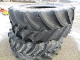 2765-(2) 710/70R38 RADIAL TIRES