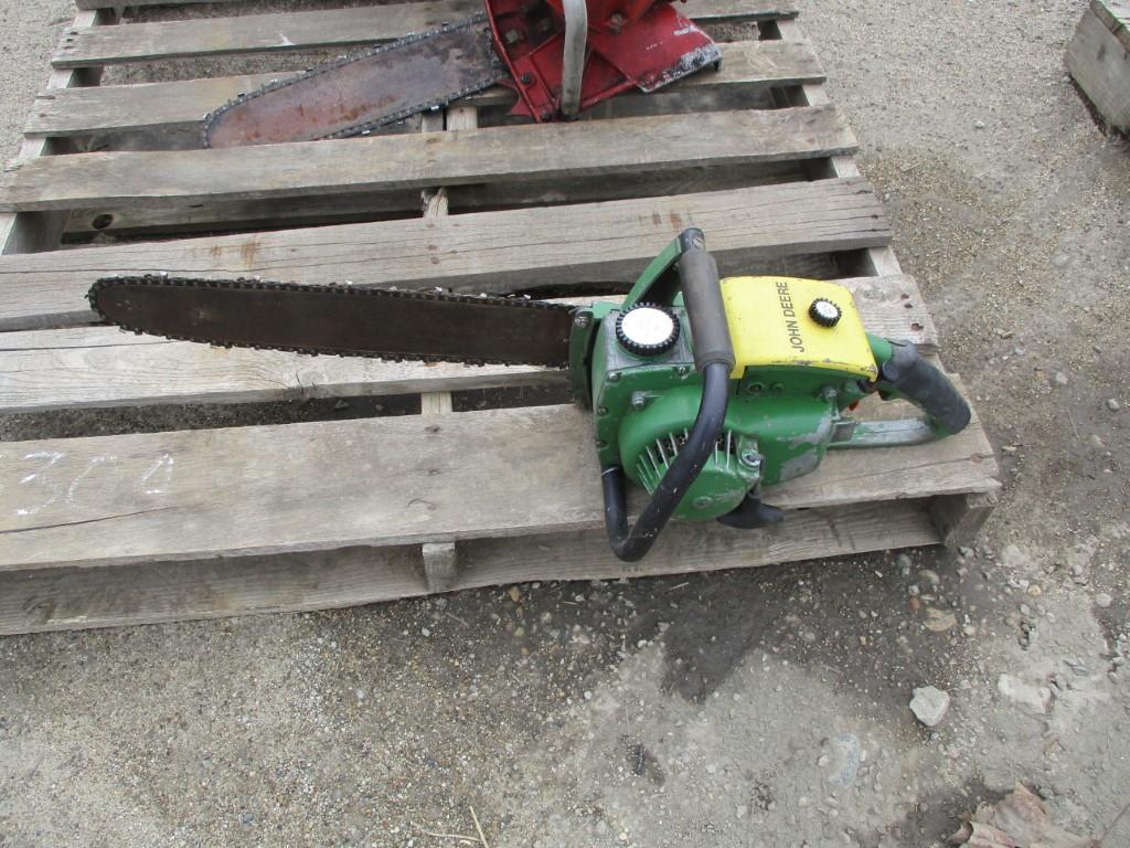 5304- PALLET OF (3) CHAIN SAWS