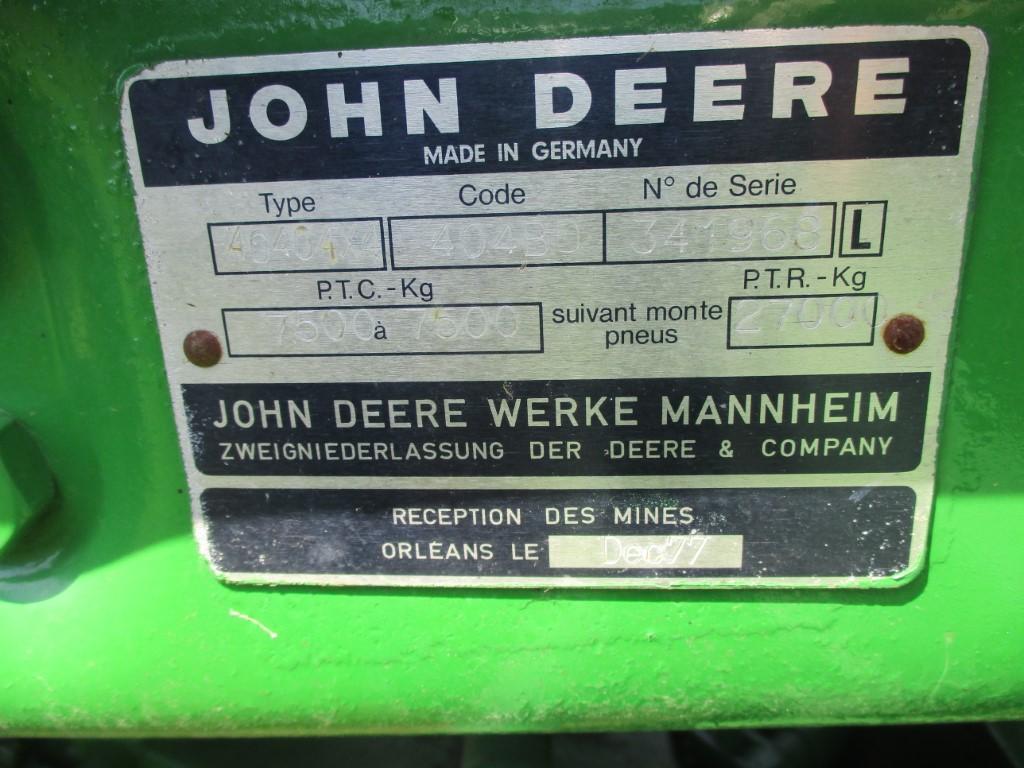 98755 - JOHN DEERE 4040