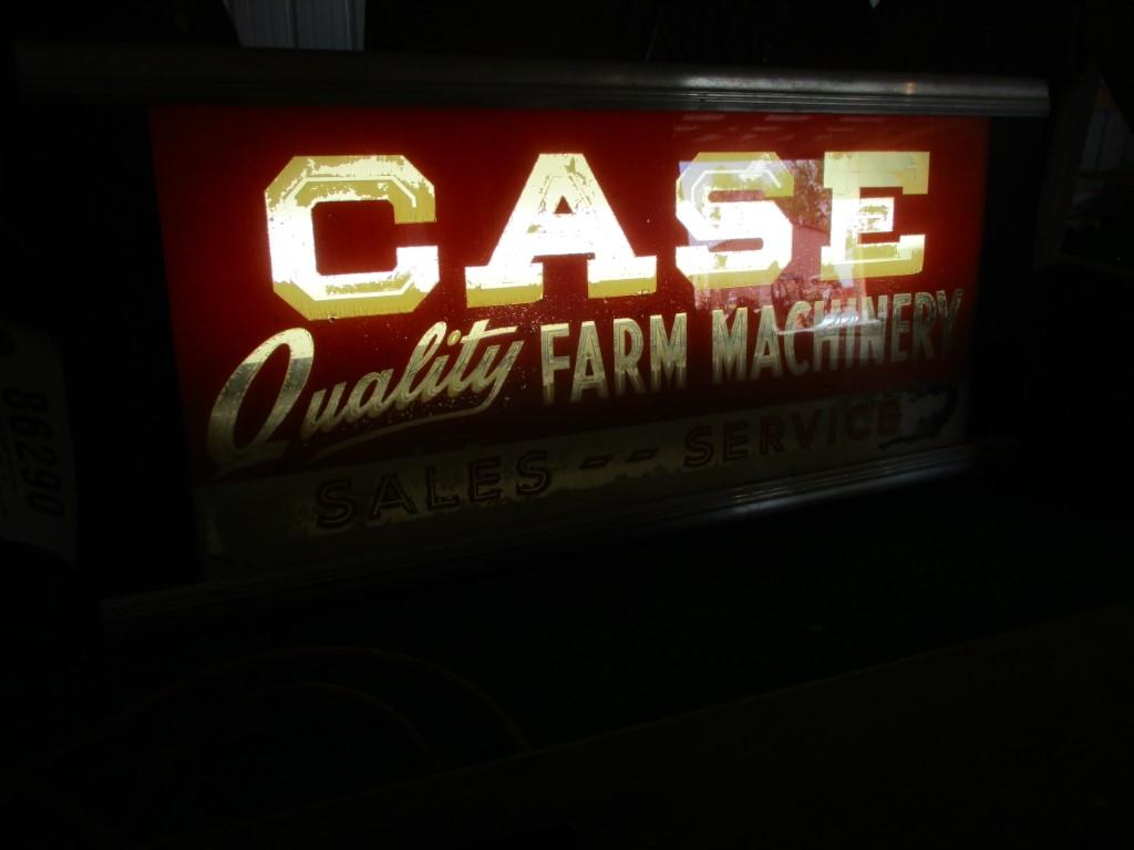 86290-CASE GLASS SIGN