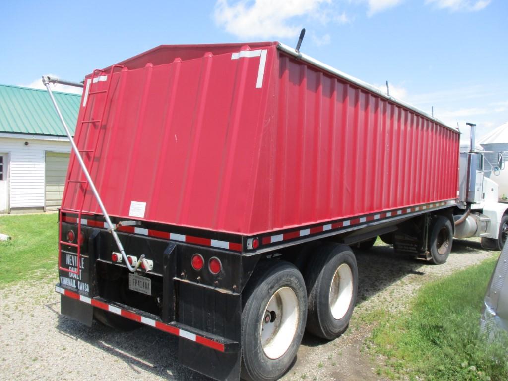 9463- NEVILLE BUILT GRAIN TRAILER