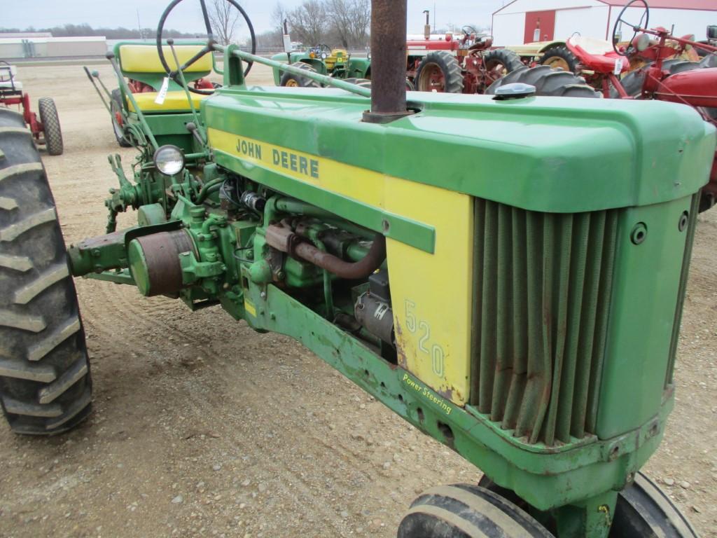 4393-JD 520 TRACTOR