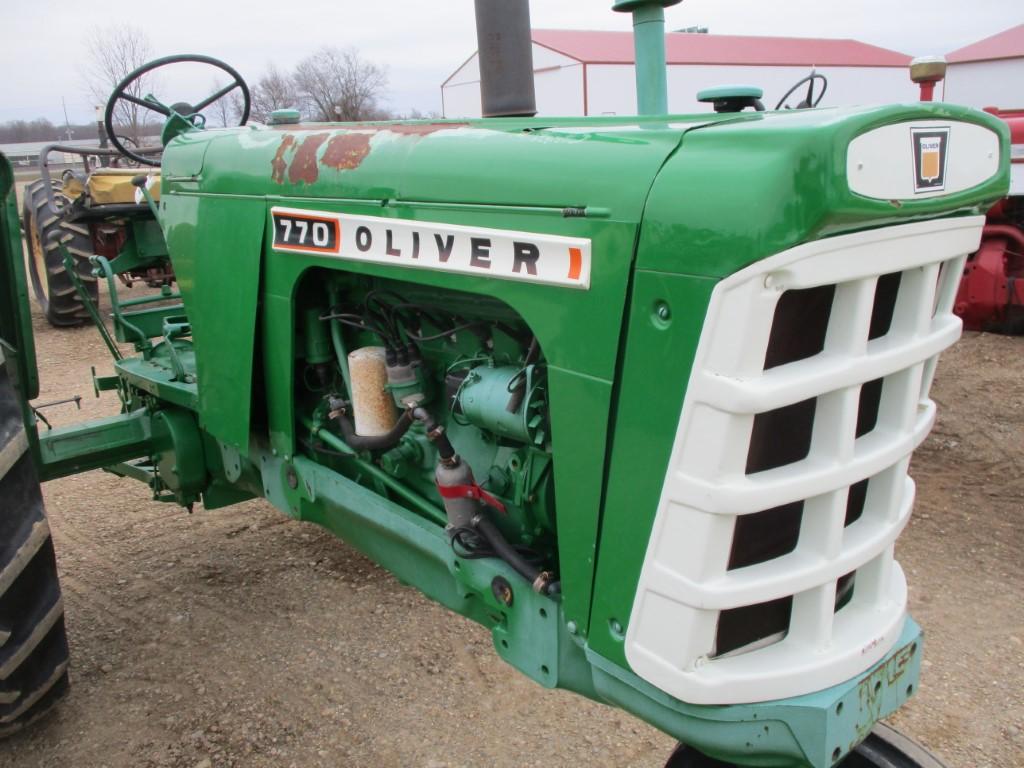 4449-OLIVER 770 TRACTOR