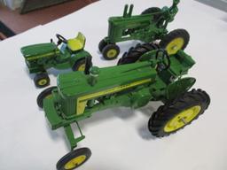 4439-ORIGINAL JD 140 L&G, ORIGINAL JD B W/ MAN, CUSTOM JD 720, 1/16TH SCALE