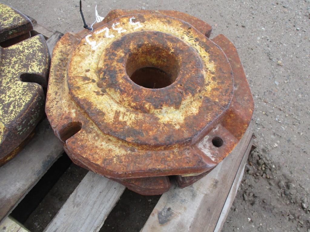 5323-(2) JD WHEEL WEIGHTS, #M2729T, 2X THE MONEY