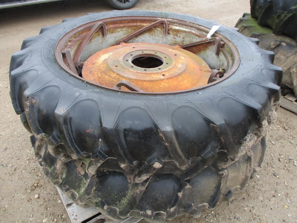 5734-(2)13.6-38 POWER SET TIRES AND RIMS