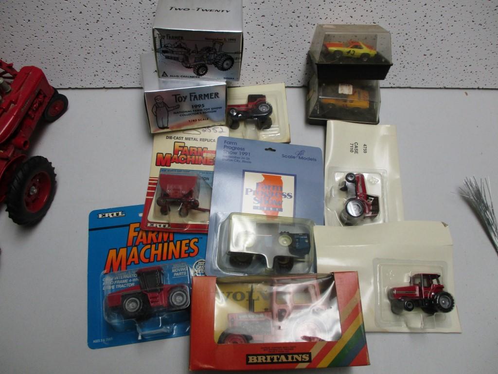 11- MISC TOYS 1/64 SCALE AND 1/43 SCALE (ALL 1 LOT)