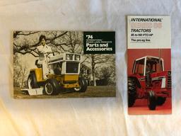 (6) IH Manuals, Brochures