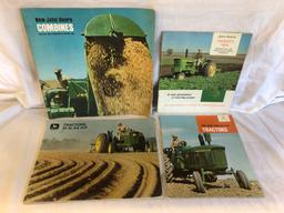 (4) 1960's JD Brochures