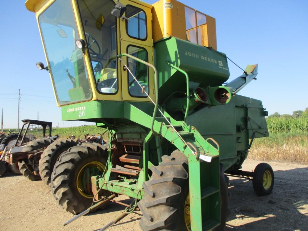 6319-JOHN DEERE 55 CORN SPECIAL COMBINE