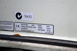 9774- 2005 YAMAHA MODEL G22A GAS POWERED GOLF CART W/CANOPY