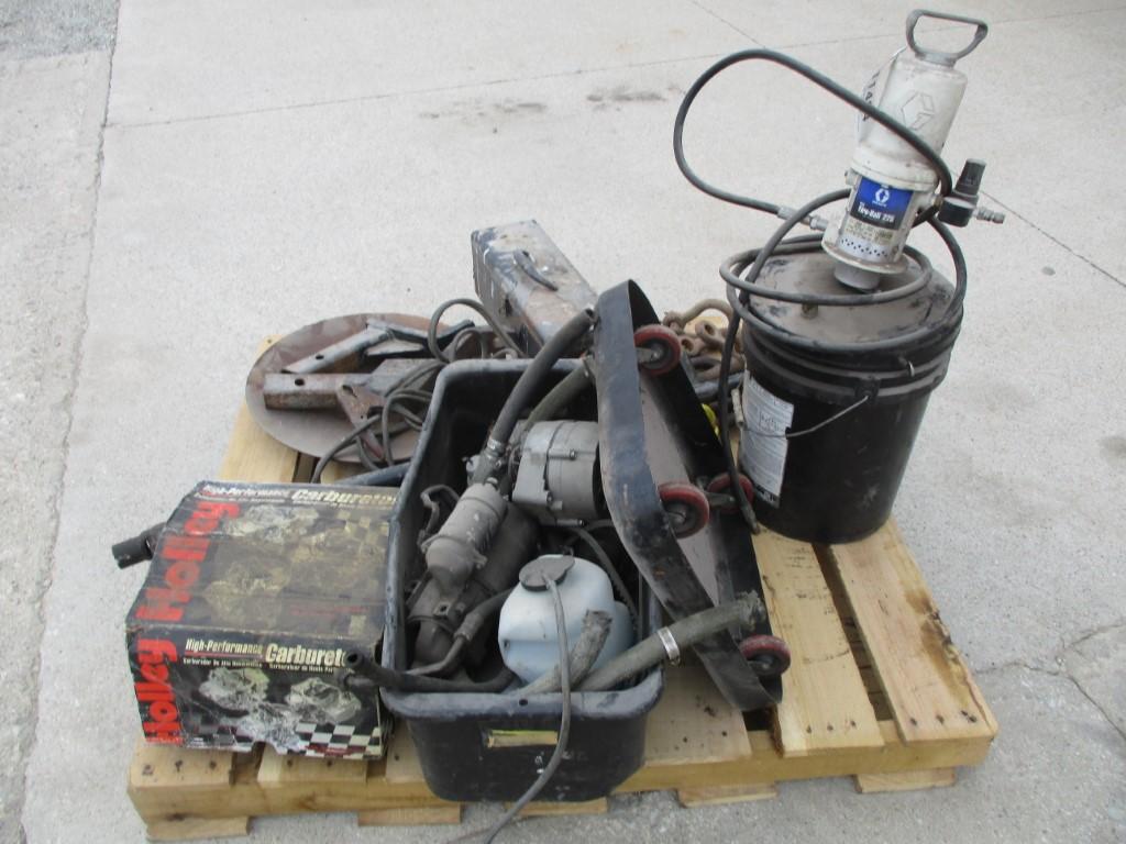 11464- SKID MISCELLANEOUS GREASE PUMPS