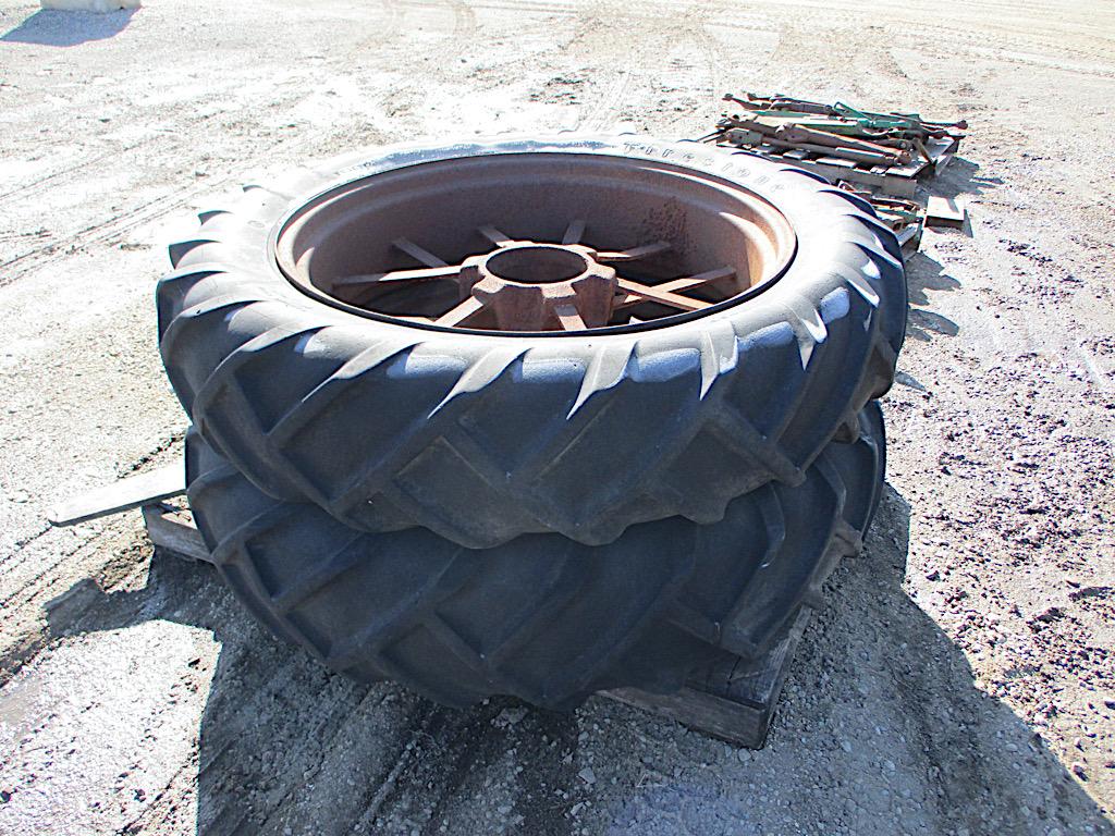 10657-PAIR OF 11-36 TIRES AND RIMS