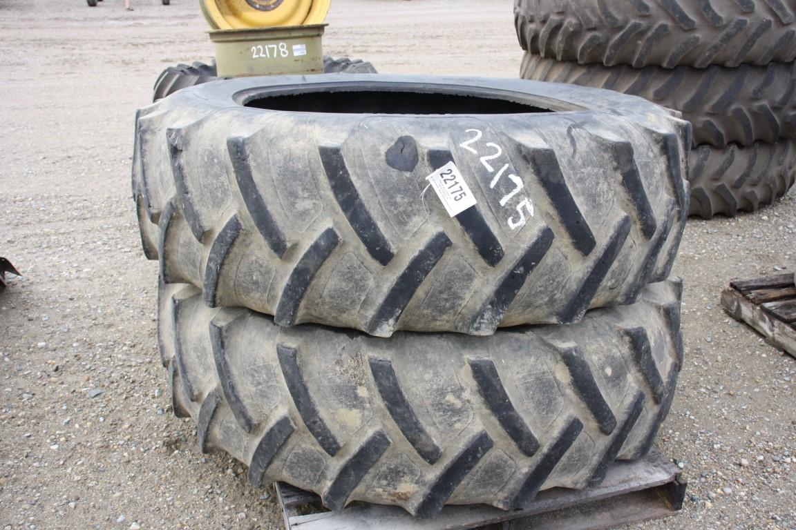 22175-(2) 16.9x38 TIRES