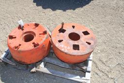 (2) CASE WHEEL WEIGHTS - (SOLD x $)