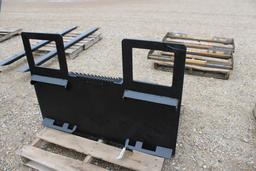 SKIDSTEER SPADE BUCKET