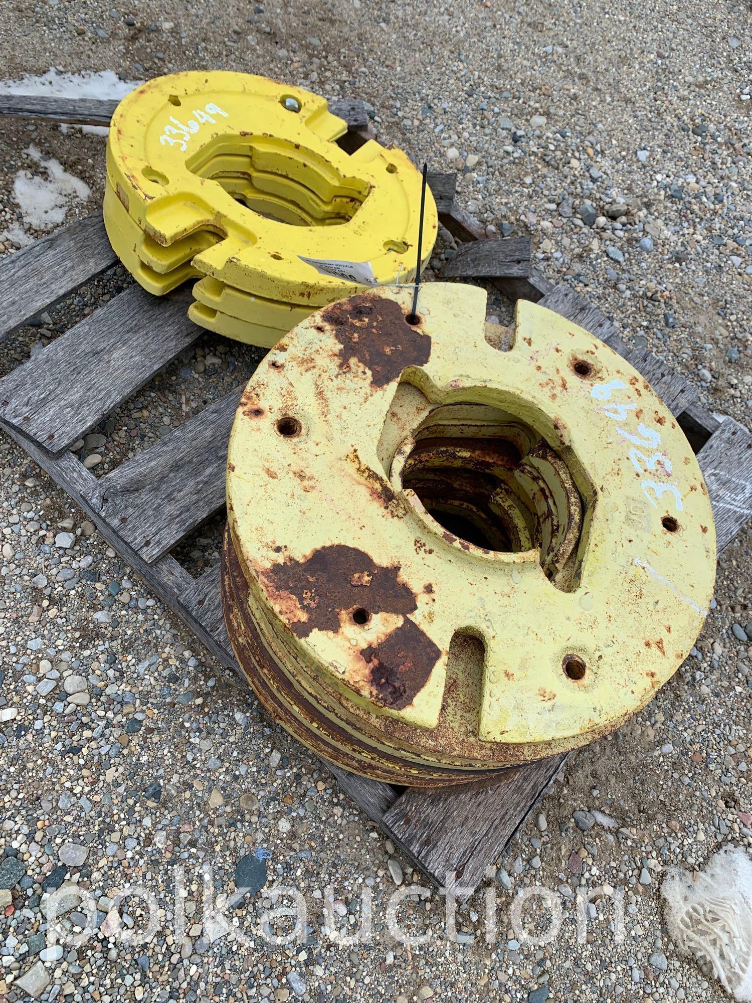 10 - John Deere Rear Wheel Weights