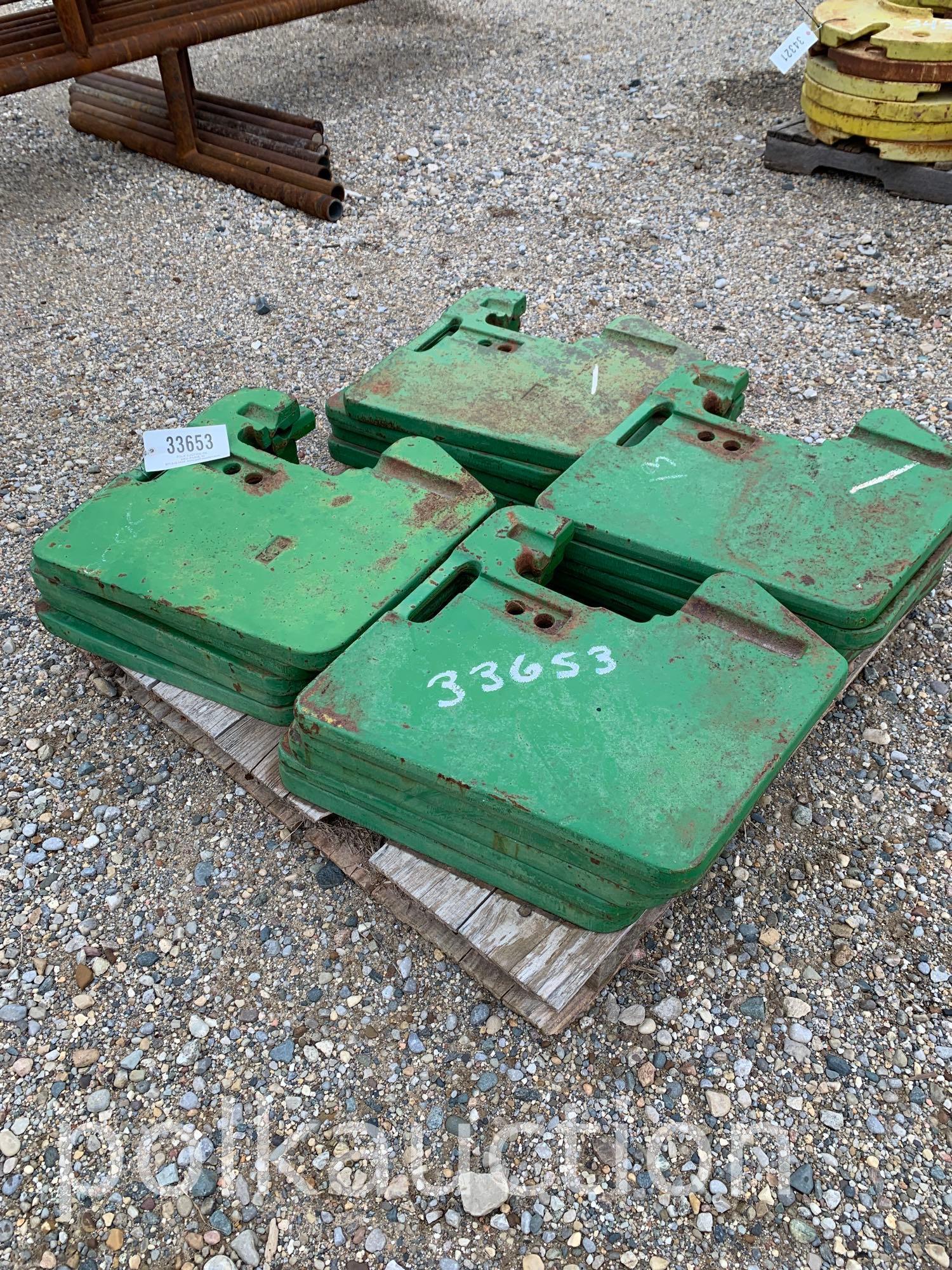 19 - John Deere Front Weights