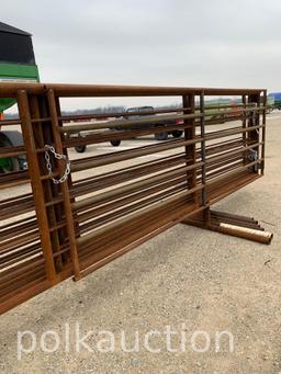 6 - Cattle Panels (24' wide x 66" tall) w/ 12' gate