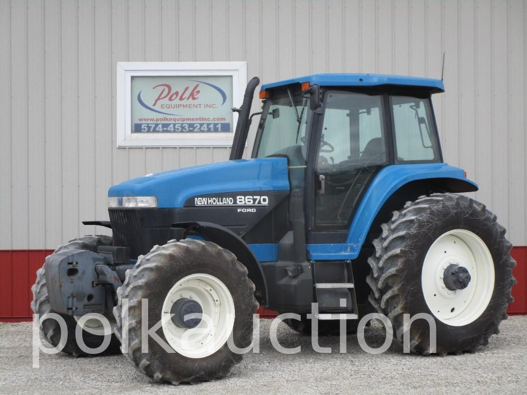 NH 8670 Tractor