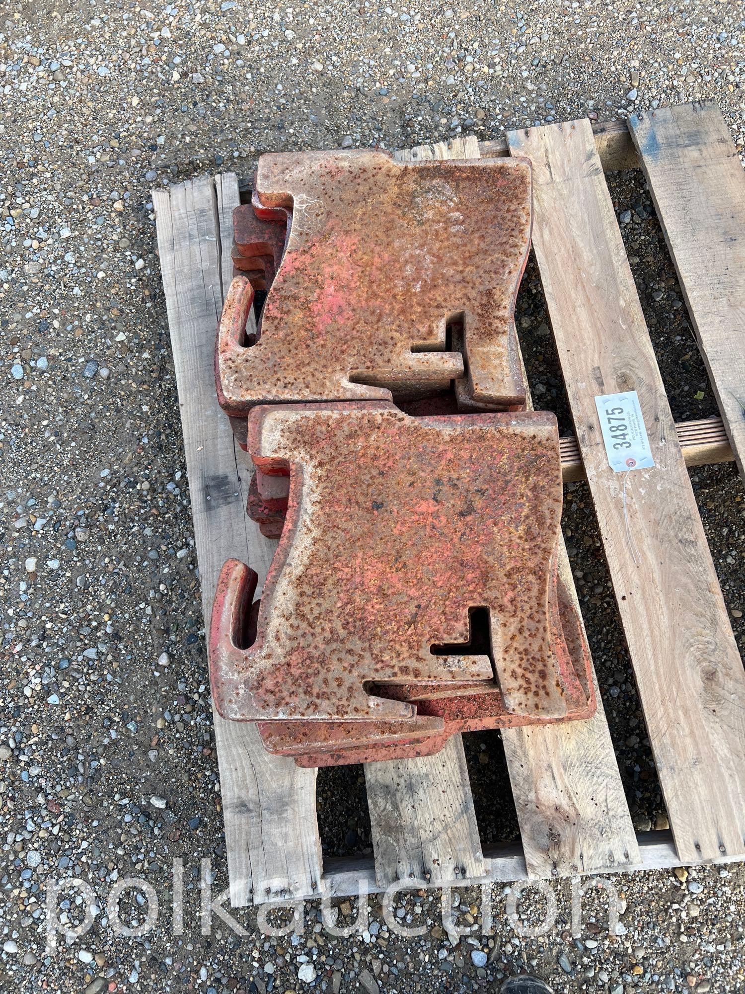 (10) Front Tractor Weights