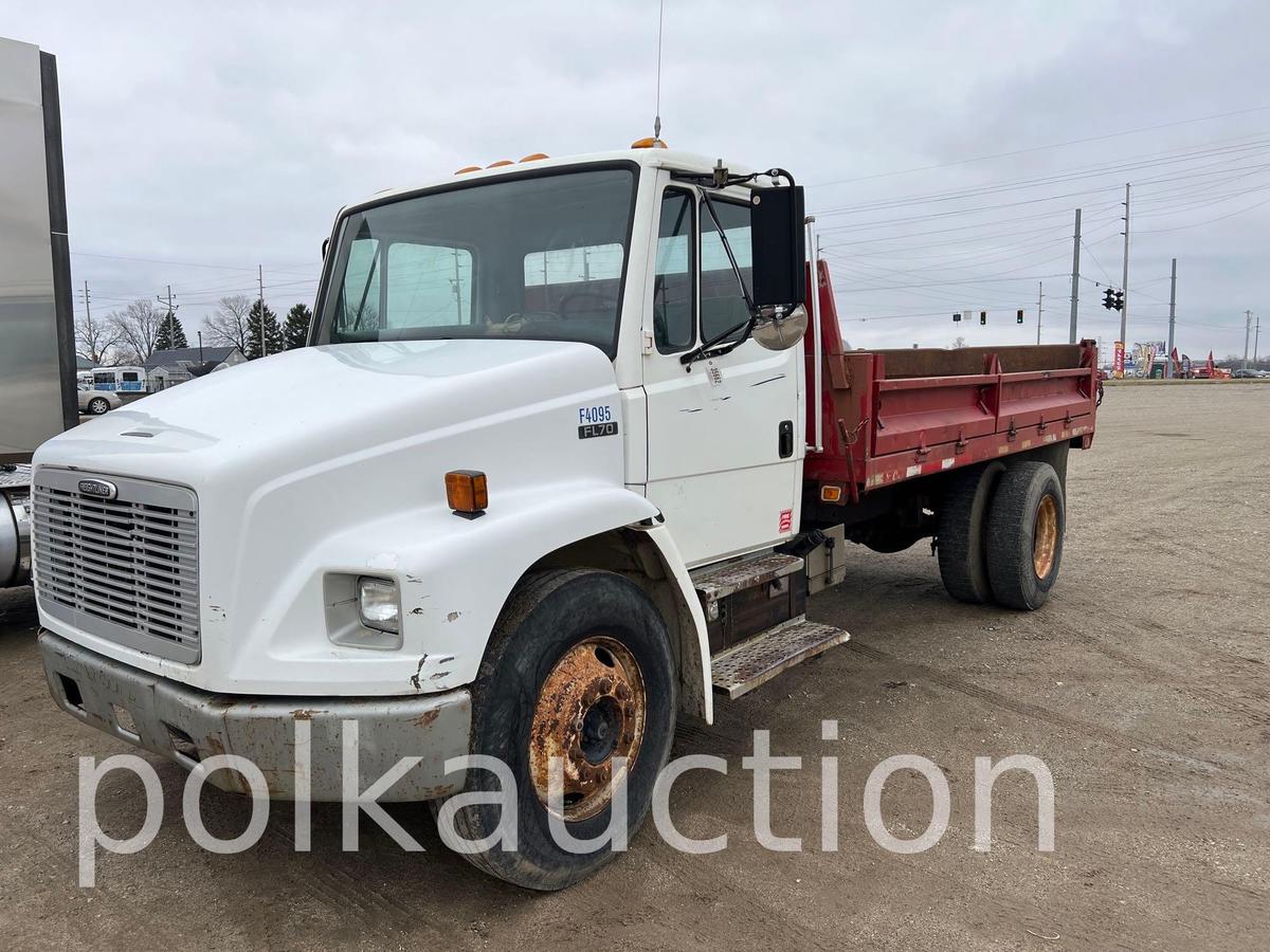 1997 Freightliner FL70 w/ Dump Trailer