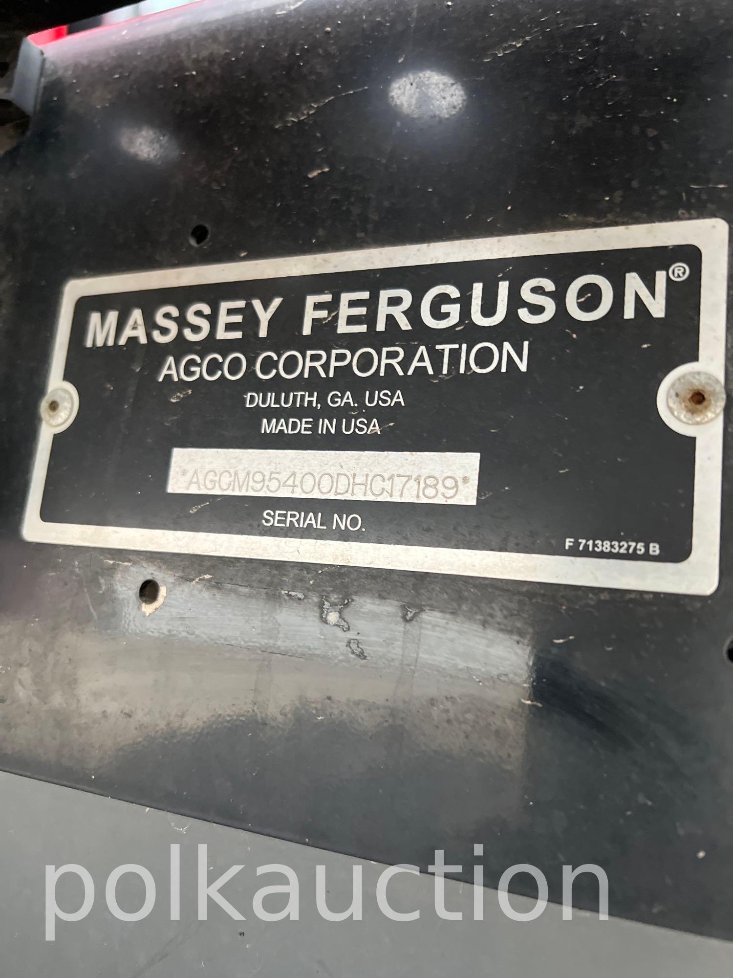 2014 Massey Ferguson 9540 Combine