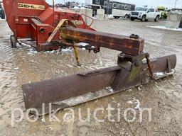 Ford 3pt Hitch, 10' Grader Blade