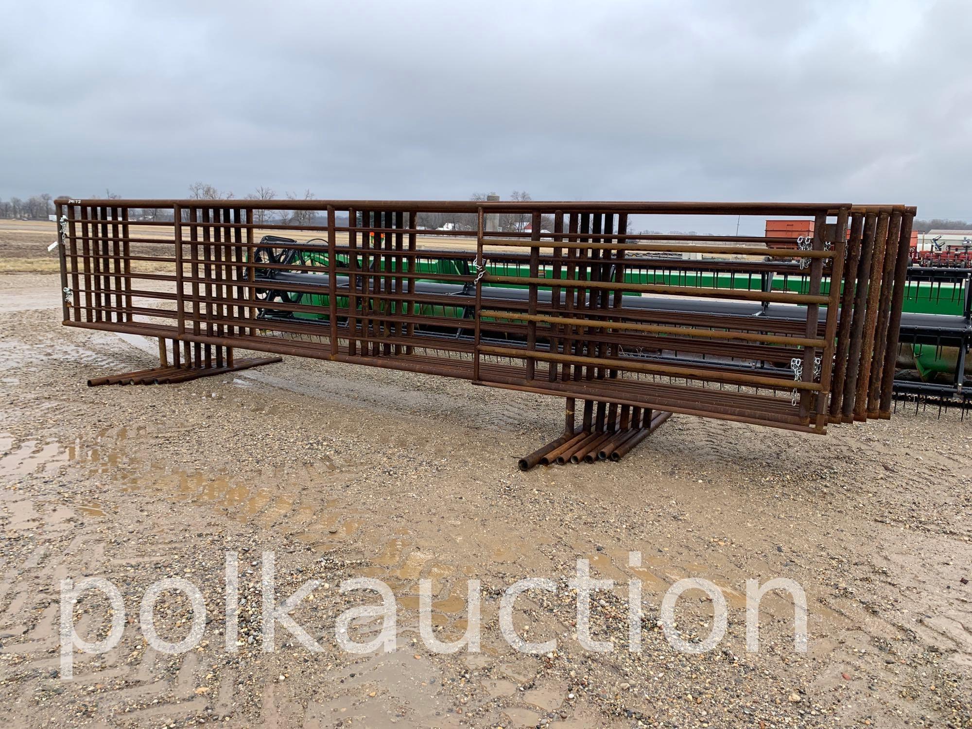 7- Cattle Panels (24' wide x 66" tall) w/ 8' gate