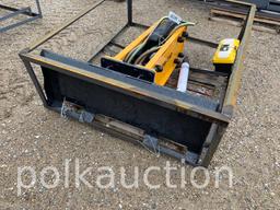 Skid Steer Concrete Breaker Attachment