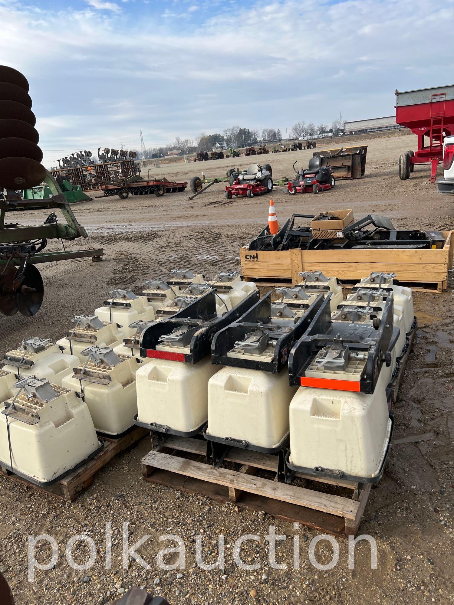 (24) Kinze 3000 Row Unit Insecticide Boxes