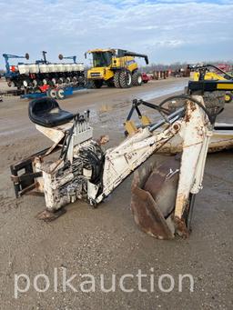 Bobcat Skid Steer Backhoe