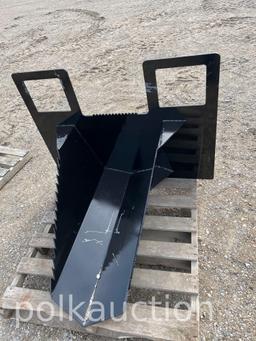 40" Skid Steer Spade Bucket