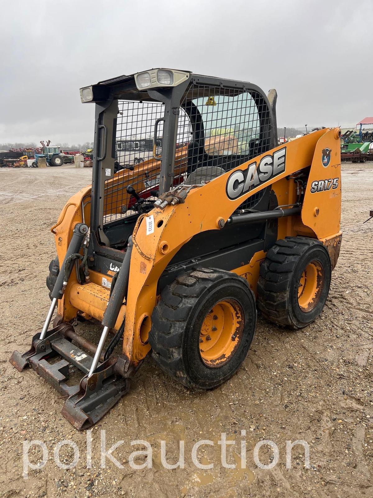 2012 Case SR 175 Skid Steer Loader