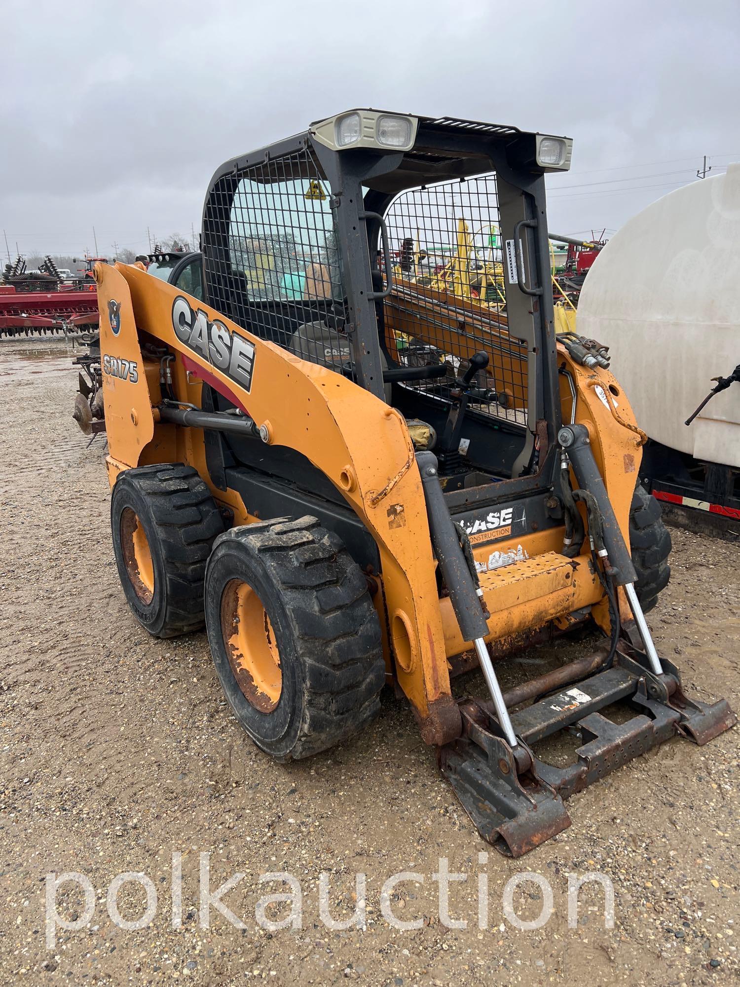 2012 Case SR 175 Skid Steer Loader