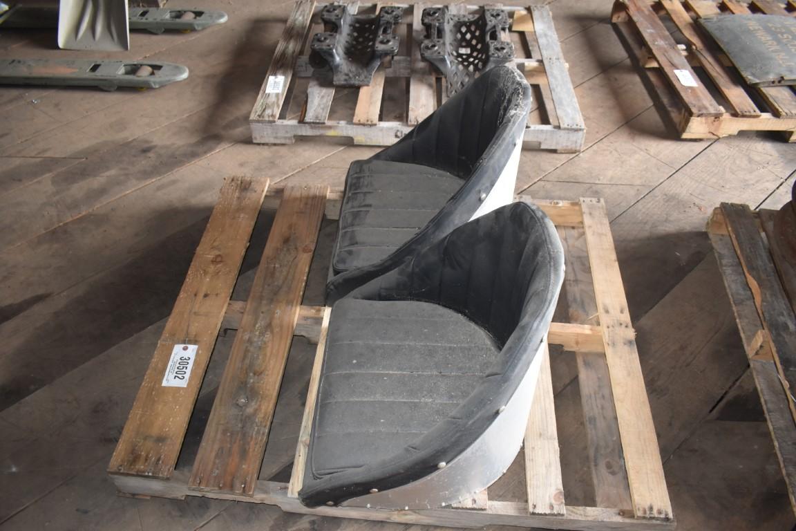 30502- (2) ALUMINUM BUCKET SEATS